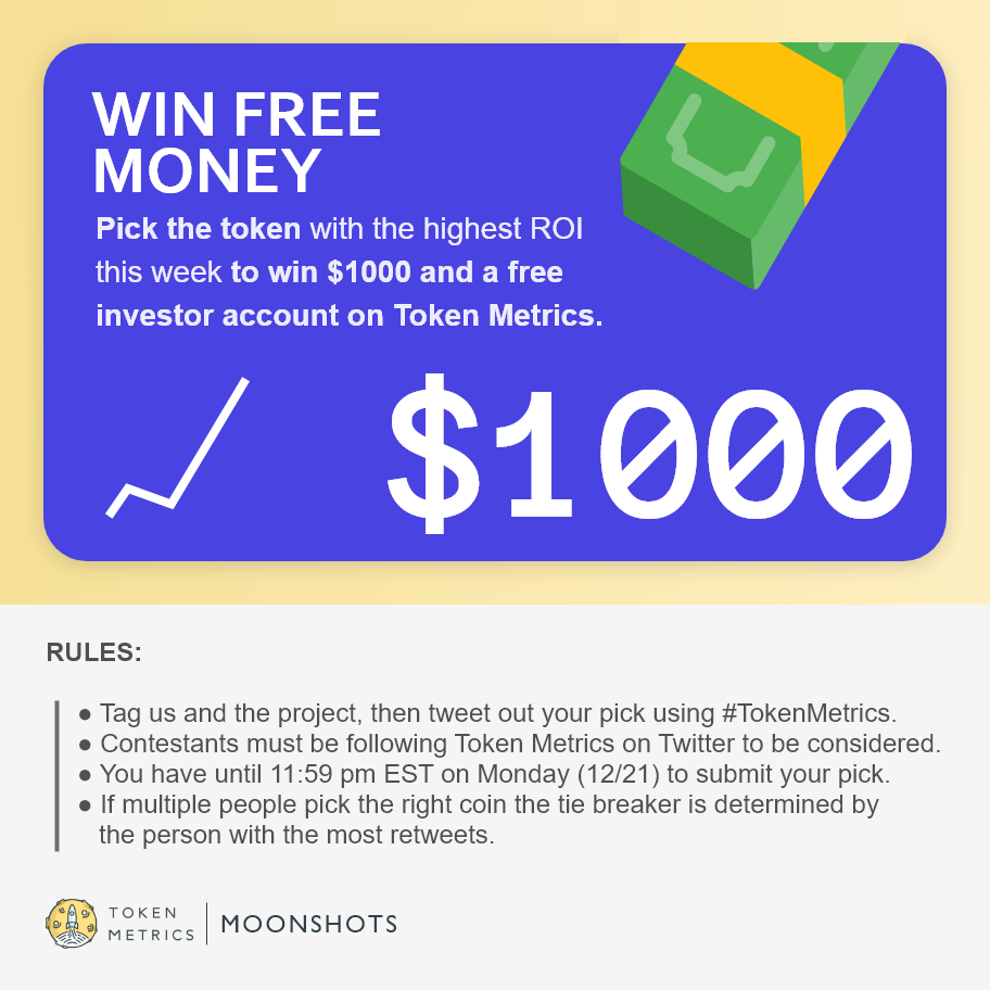 Token Metrics - 🎁 Kicking off the 12 Days of #TokenMetrics...
