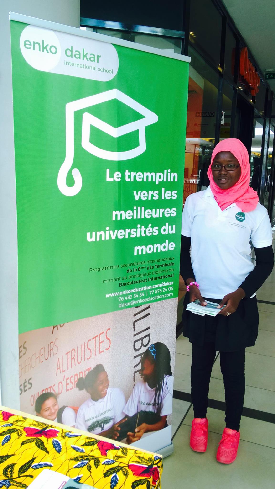 Enko - L'équipe de rue Enko Dakar International School était présente ...