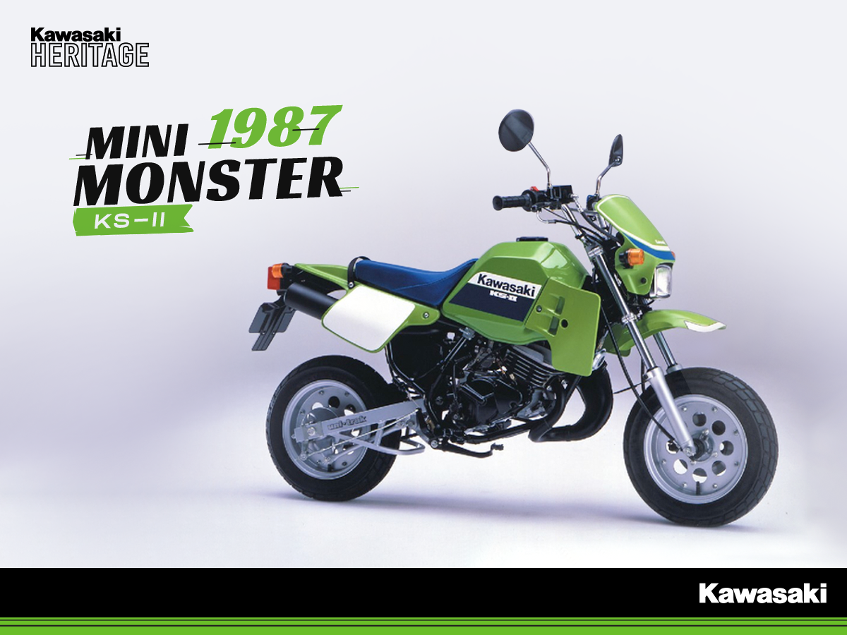 Kawasaki's mighty mini KX60 for 1991.