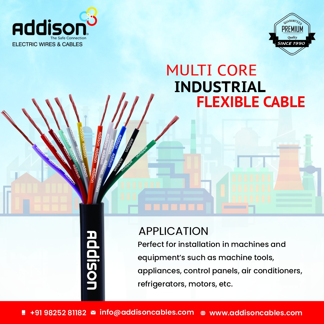Addison Cable's MULTI CORE... - Addison Cables Pvt. Ltd.