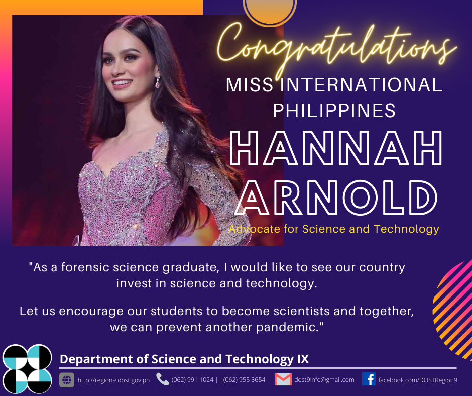 Congratulations Miss... - DOST Regional Office No. IX | Facebook