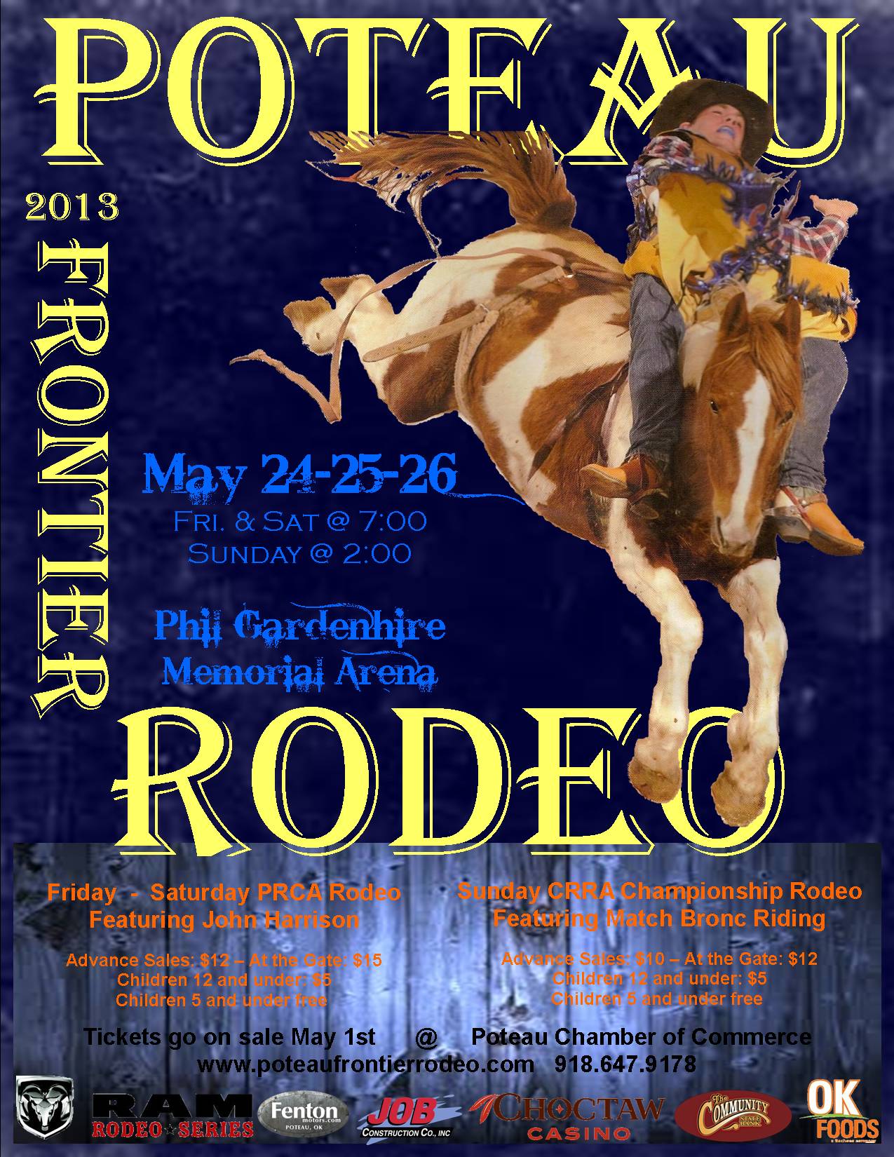 Poteau Frontier Rodeo | Poteau OK