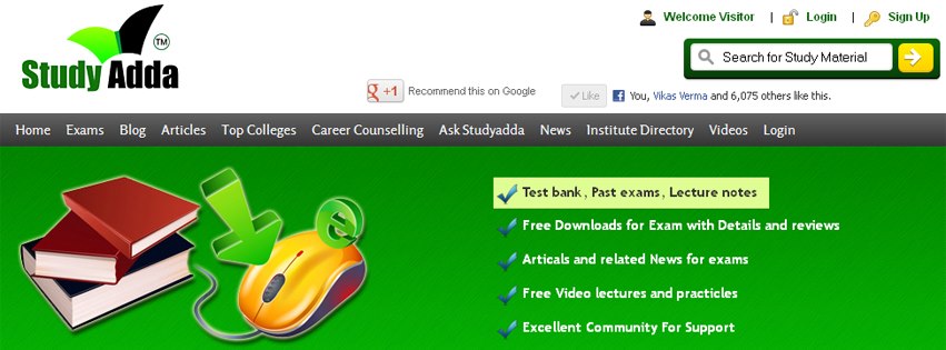 StudyAdda - Home