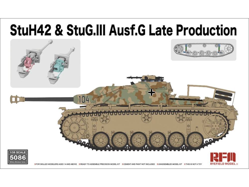 RM-5086 StuH42 & StuG.III Ausf.G Late Production