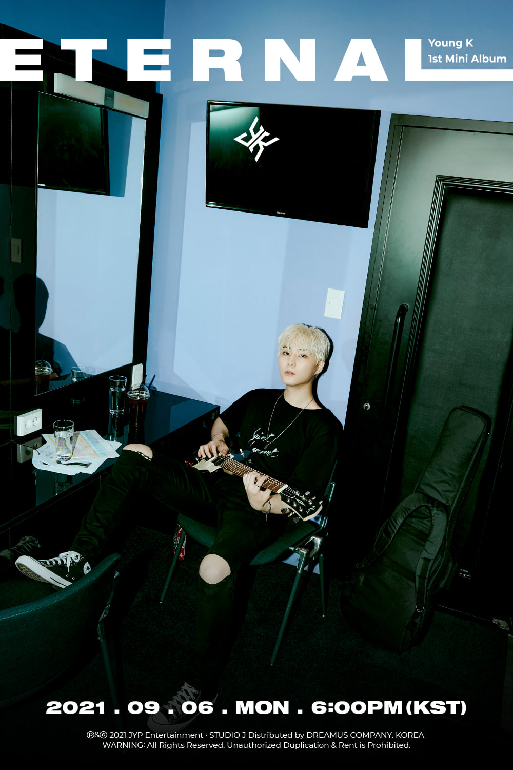 Young K 1st Mini Album <Eternal> Concept Image 3 2021.09.06 6PM