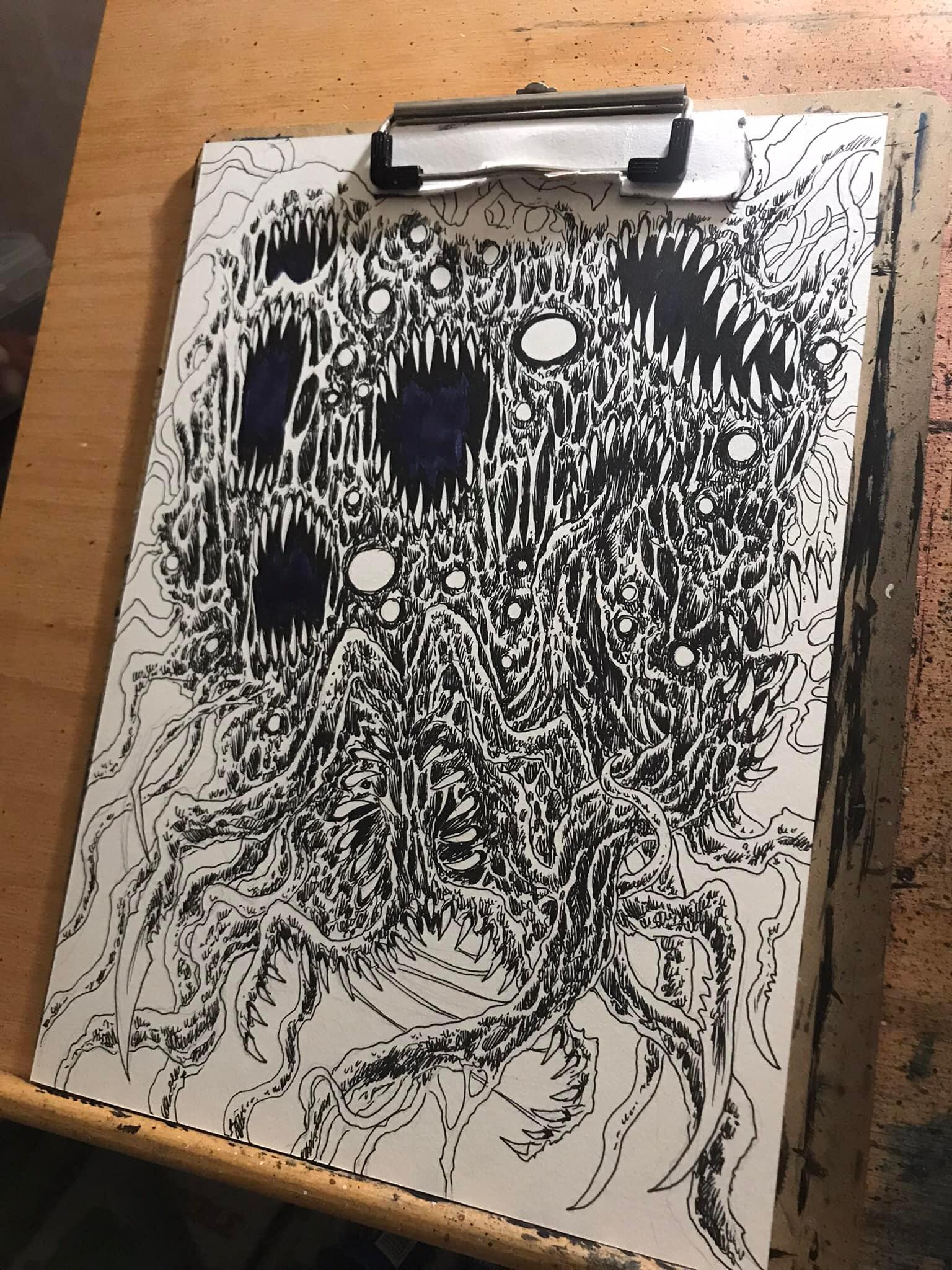 artist m c klow Dark Lovecraftian Ronald McDonald artwork Choose Your Bundle::8oz | 1 Pack Glutathione: 7 Amazing Health Regeneracja Wątroby
