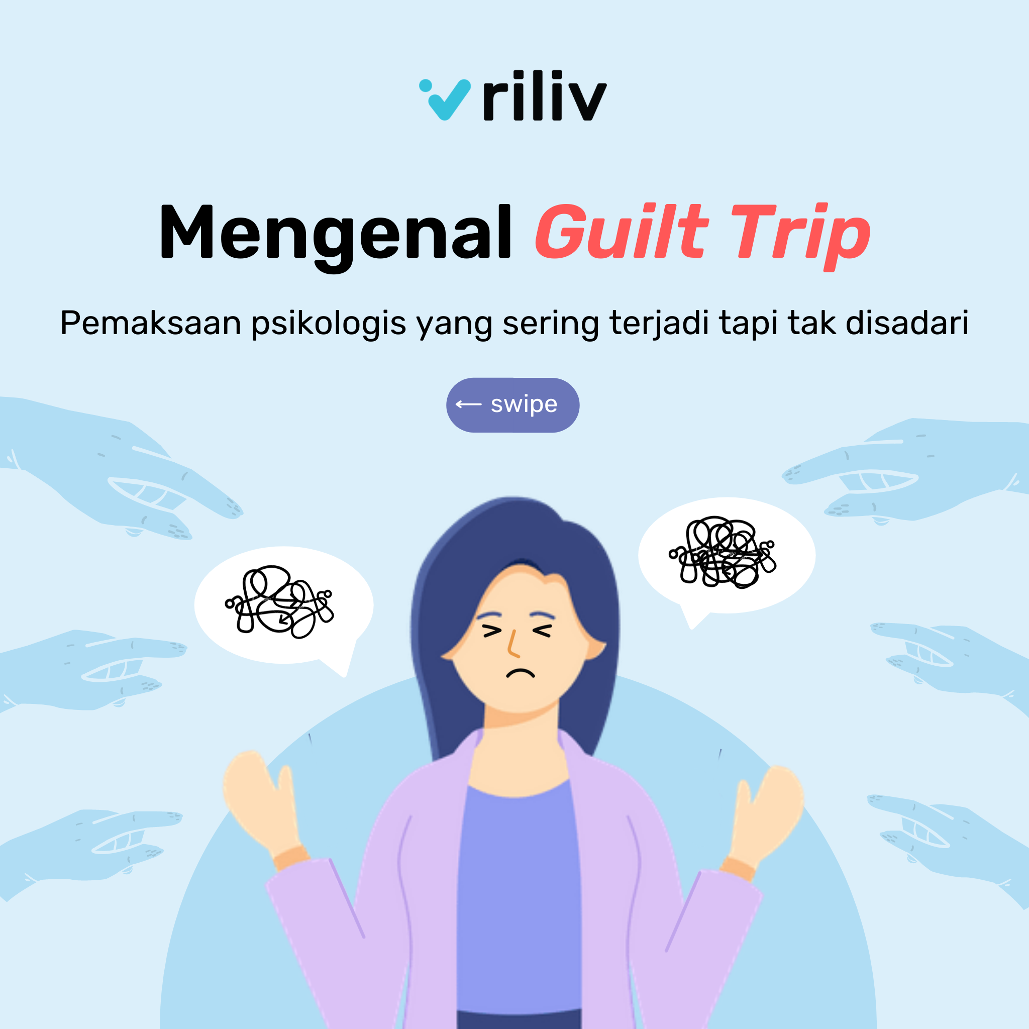 Riliv - ⚠WASPADA GUILT TRIPPER⚠ Untuk kamu yang pernah... | Facebook