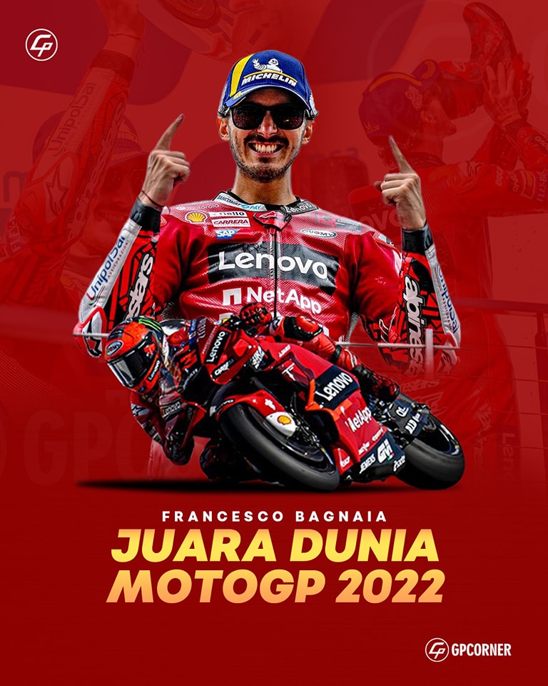 gpcorner.com - PECCO BAGNAIA JUARA DUNIA MOTOGP 2022🏆...