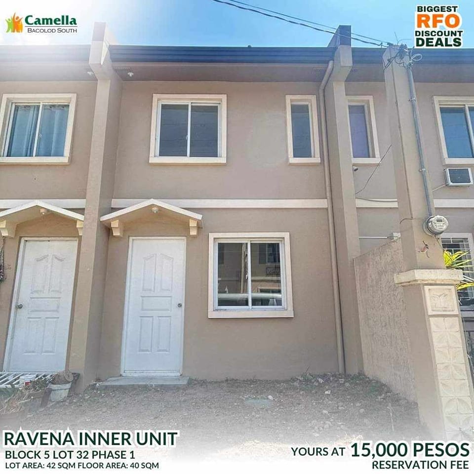 Bacolod - READY FOR OCCUPANCY🏡 RAVENA INNER UNIT!! Location: Along ...
