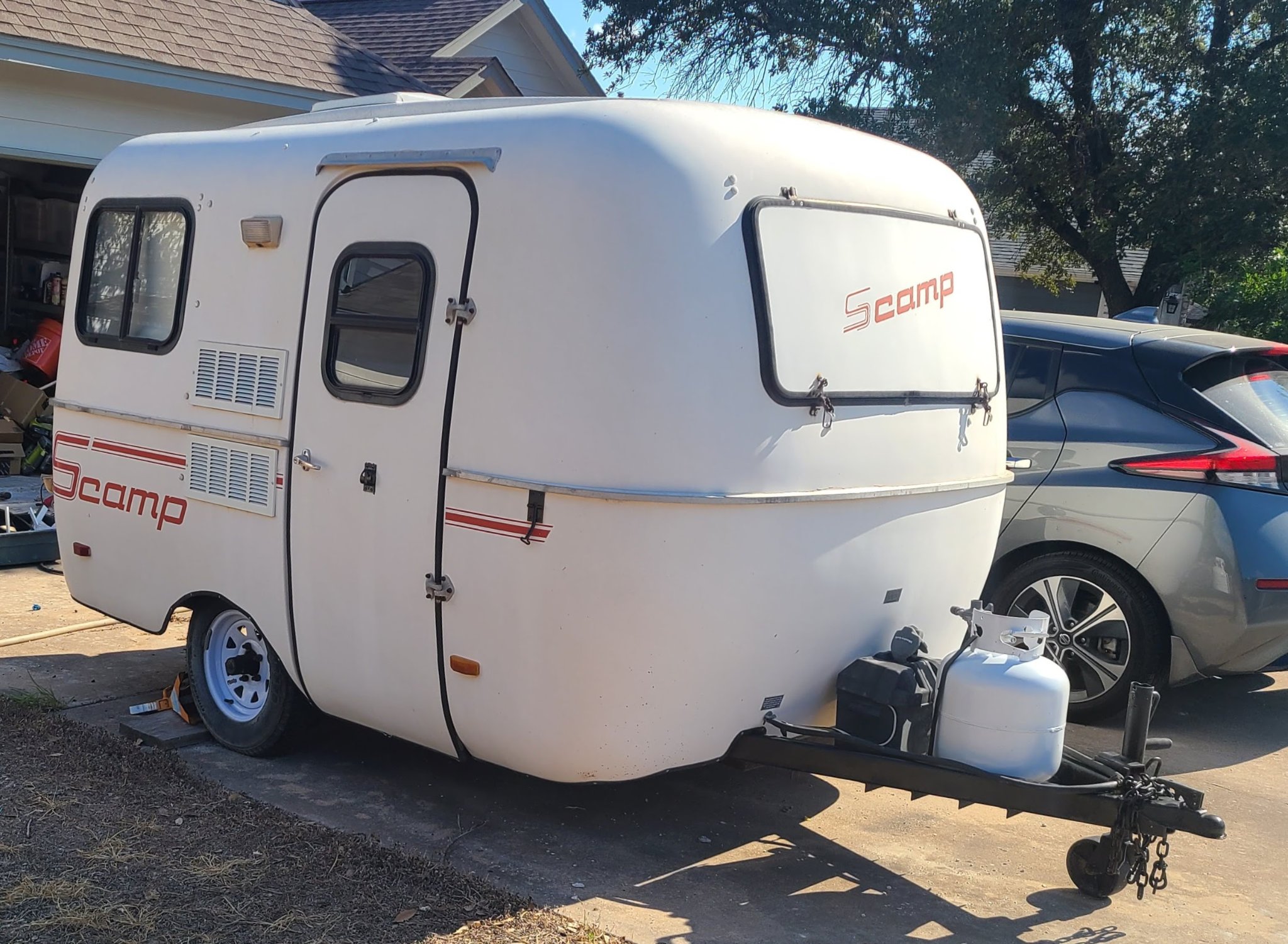 1996 Scamp 13ft fiberglass RV with AC - RVs & Campers - Austin, Texas ...