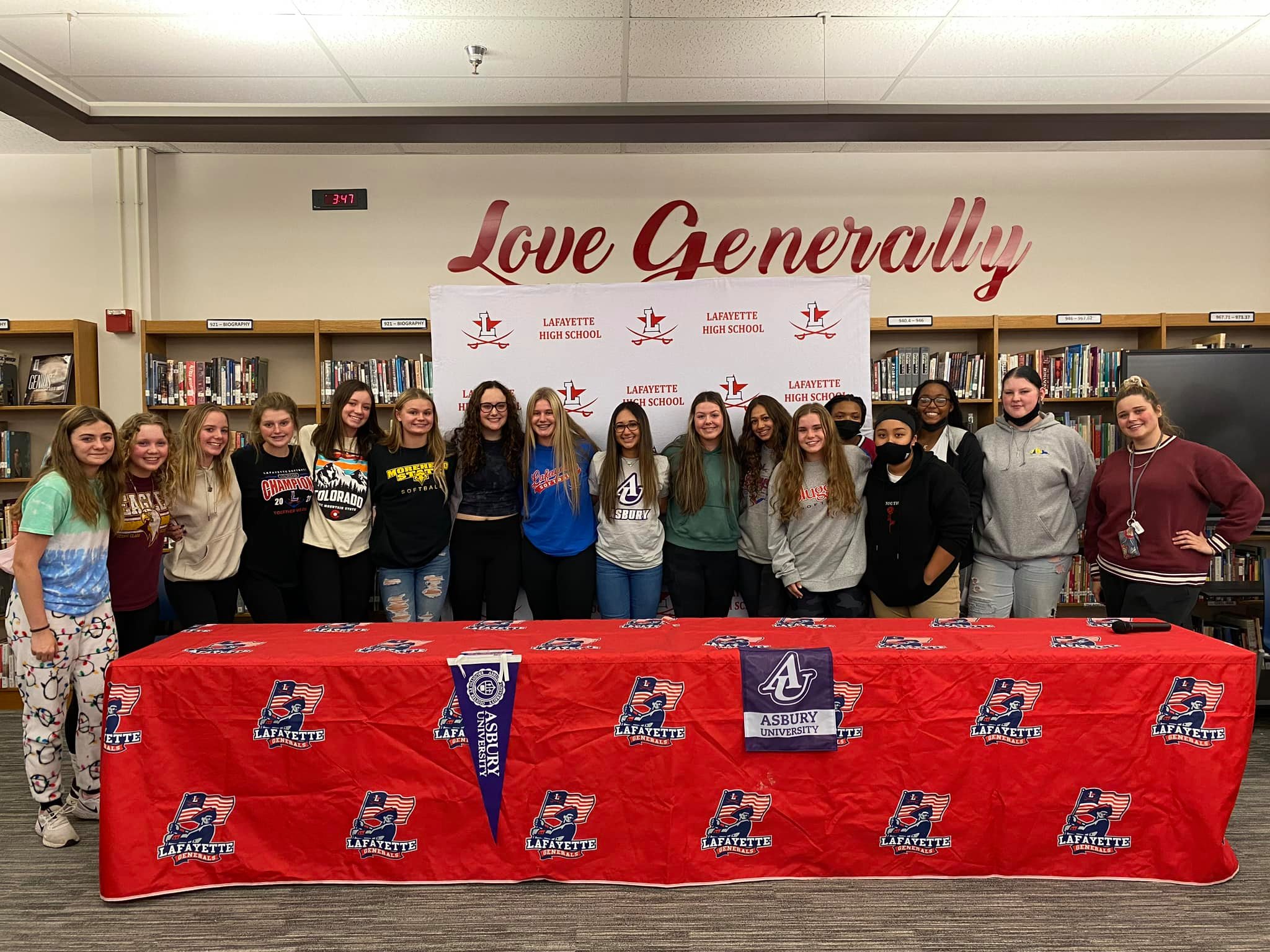 Congratulations to Senior... - Lafayette High School Softball