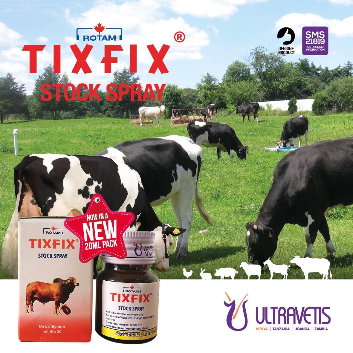 Now available in a 20ML pack!... - Ultravetis East Africa Ltd | Facebook