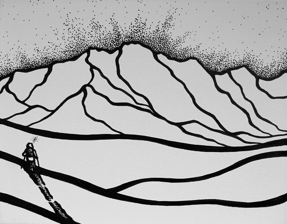 Alpine Line Art - Celebrate heading off to new horizons!... | Facebook
