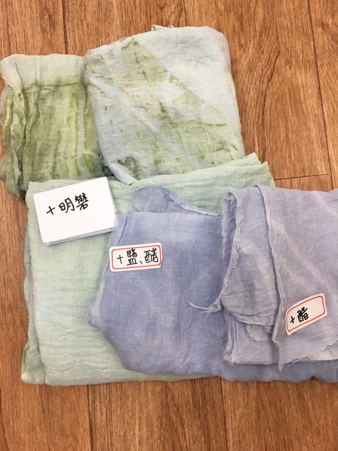 本週利用所收集的蝶豆花進行染布，在染布前... - 臺中市潭秀非營利幼兒園（委託財團法人中臺科技大學設立之中臺科技大學辦理） | Facebook