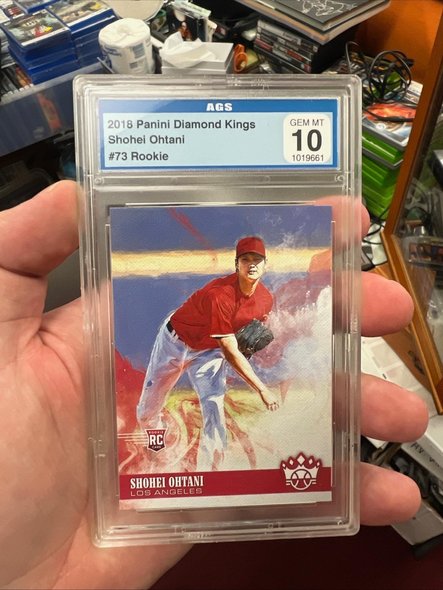 Shohei Ohtani rookie card added to collection