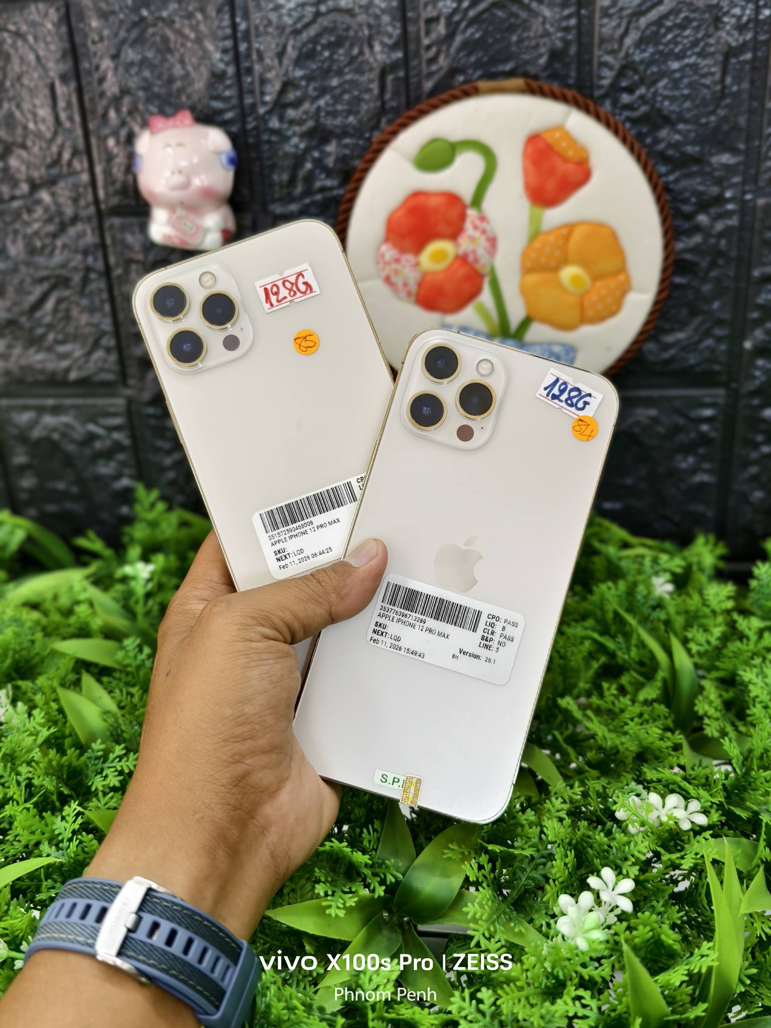 ស្អាតៗ ទើបមកដល់ថ្មីៗ #iPhone12ProMax128G