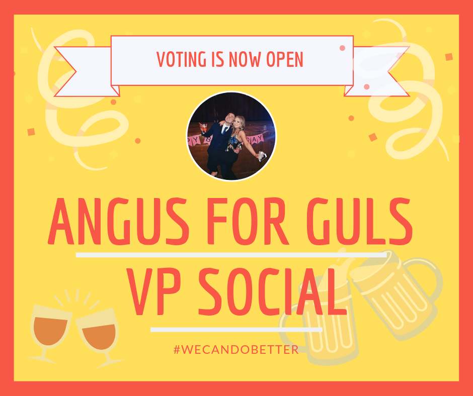 Angus Rutherford for GULS VP Social