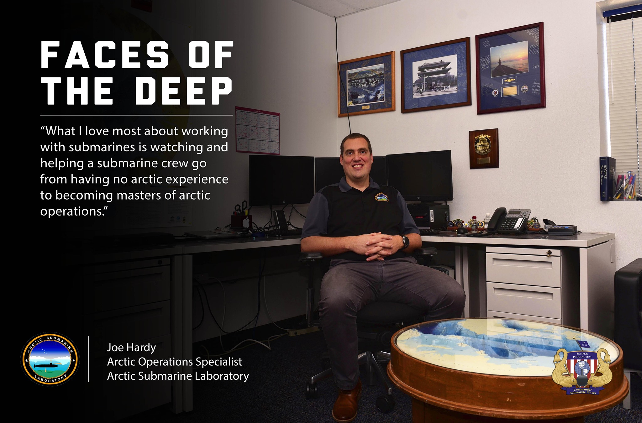 Commander, Submarine Forces - FACES OF THE DEEP: Meet Arctic Operations ...