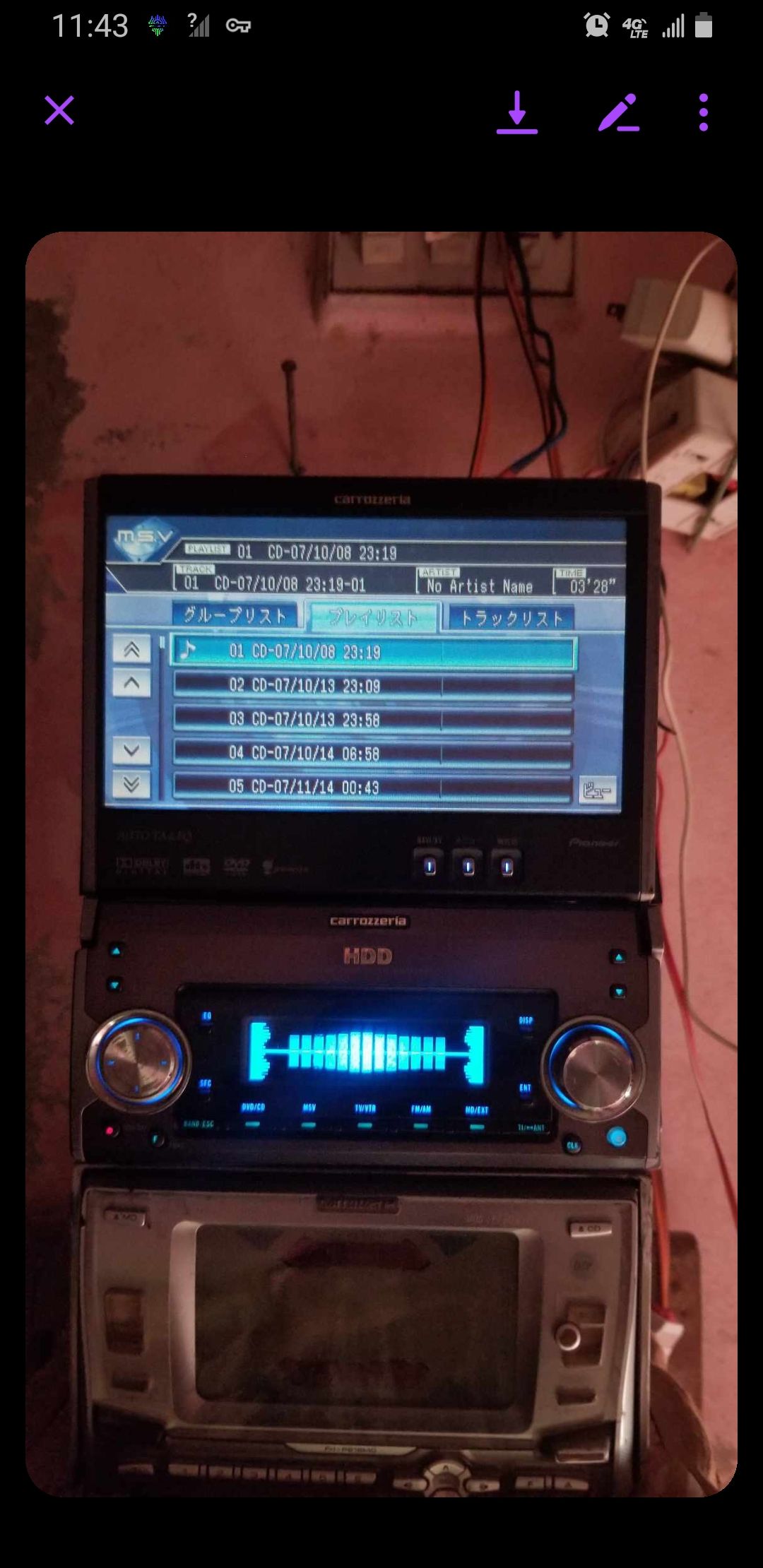 For Sale] Carrozzeria AVIC H9 & AVIC V7MD & CXC1975 car stereo. CD