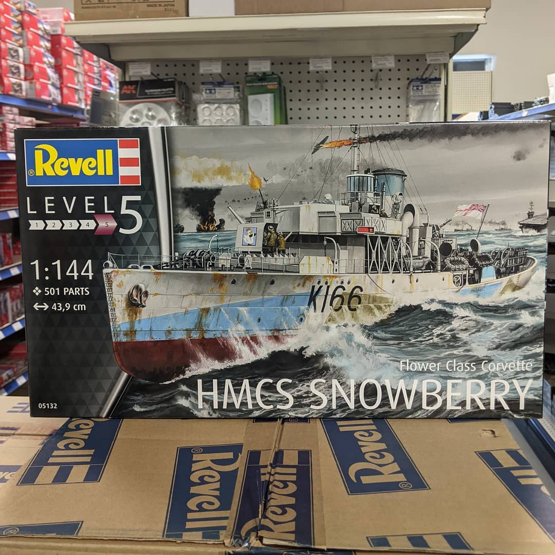 Sunward Rockets - Revell Snowberry Flower Class Corvette...