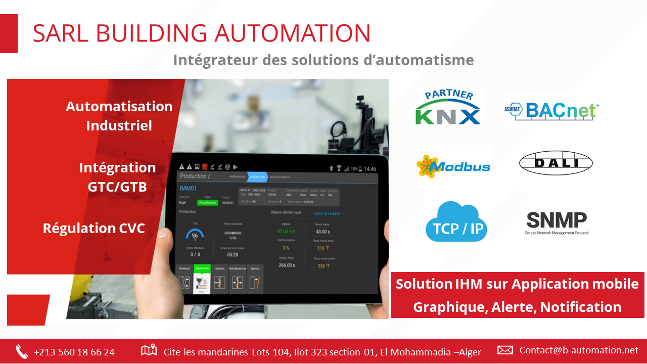 Building Automation SARL | Algiers