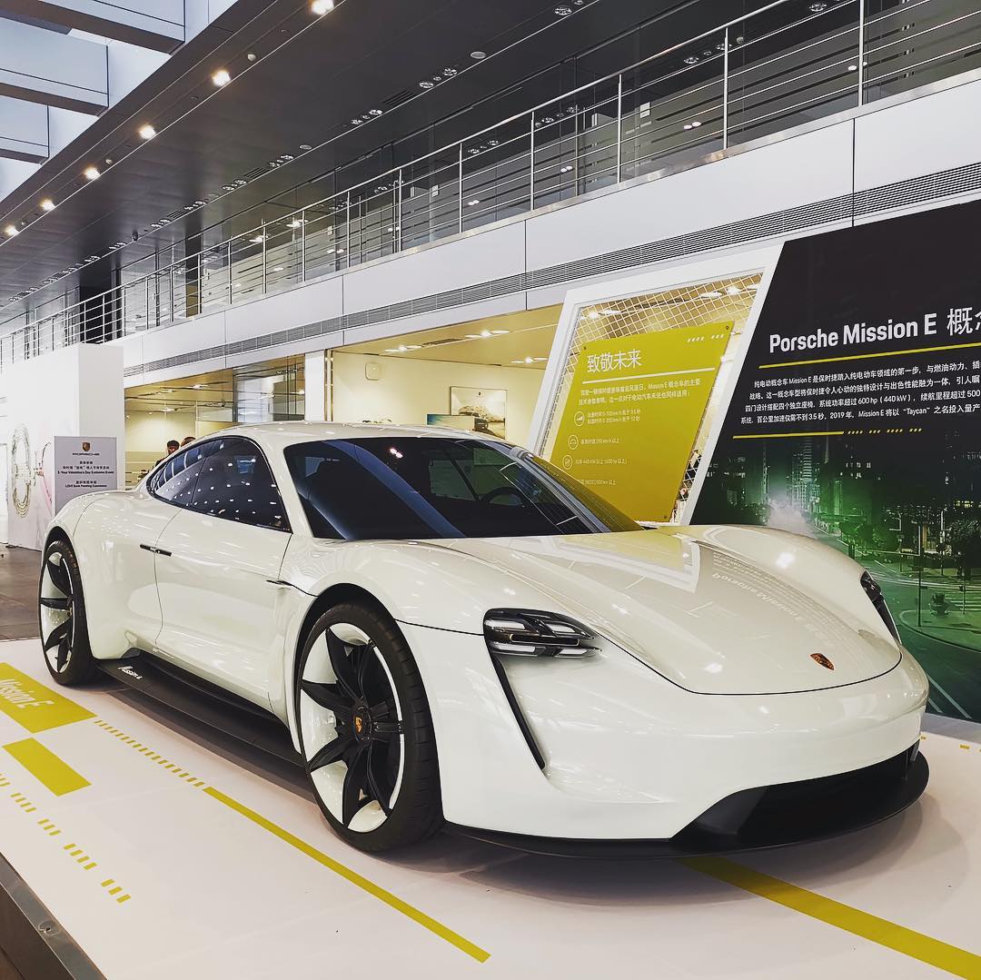 What We Drive - First look at Porsche Mission E Taycan!... | Facebook