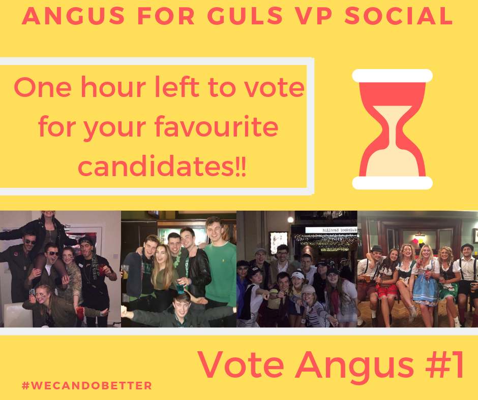 Angus Rutherford for GULS VP Social