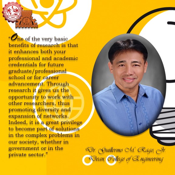 Here is Dr. Guillermo Rago, Jr., the... - Enverga U Research | Facebook