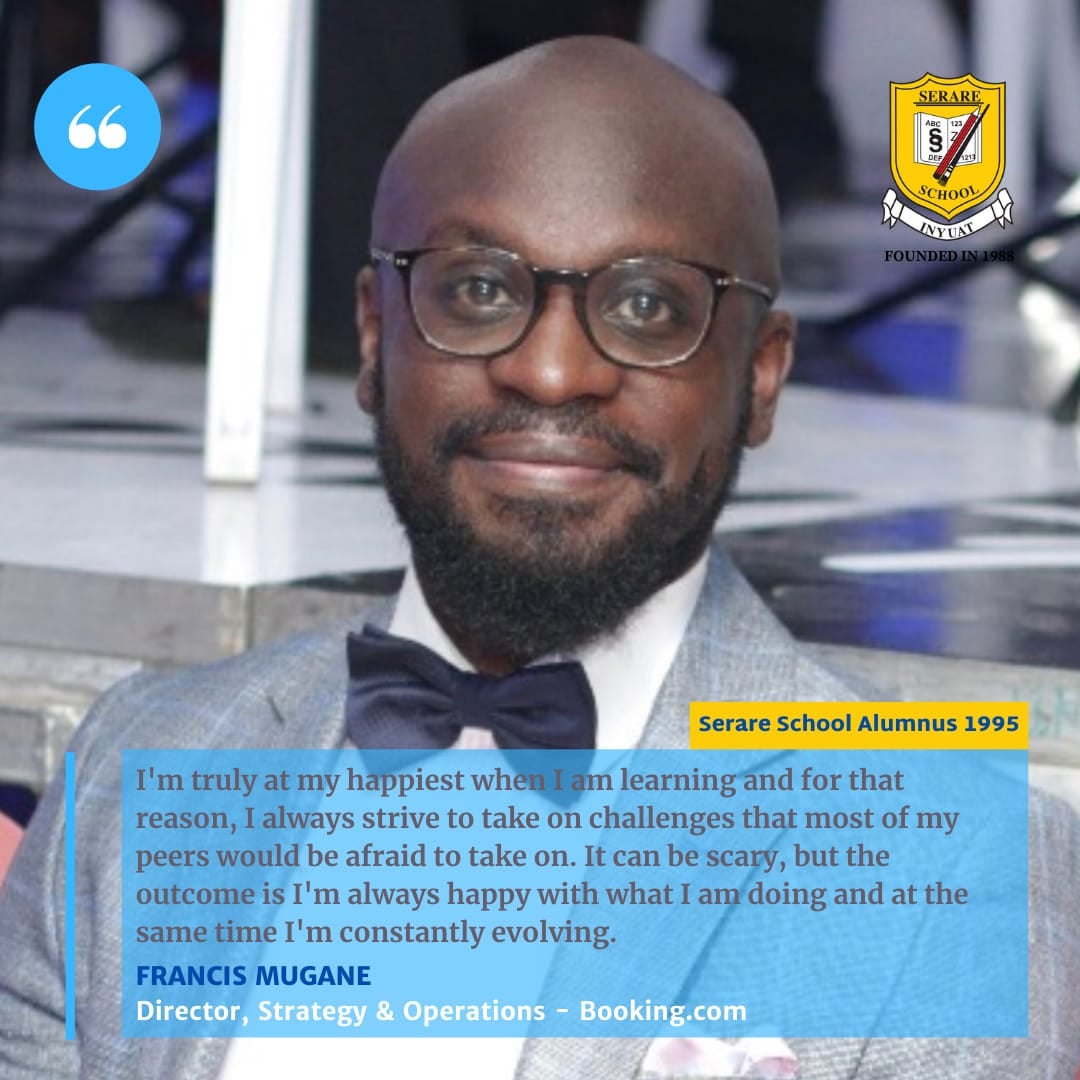 Serare School - Meet Francis Mugane, a former student at... | Facebook