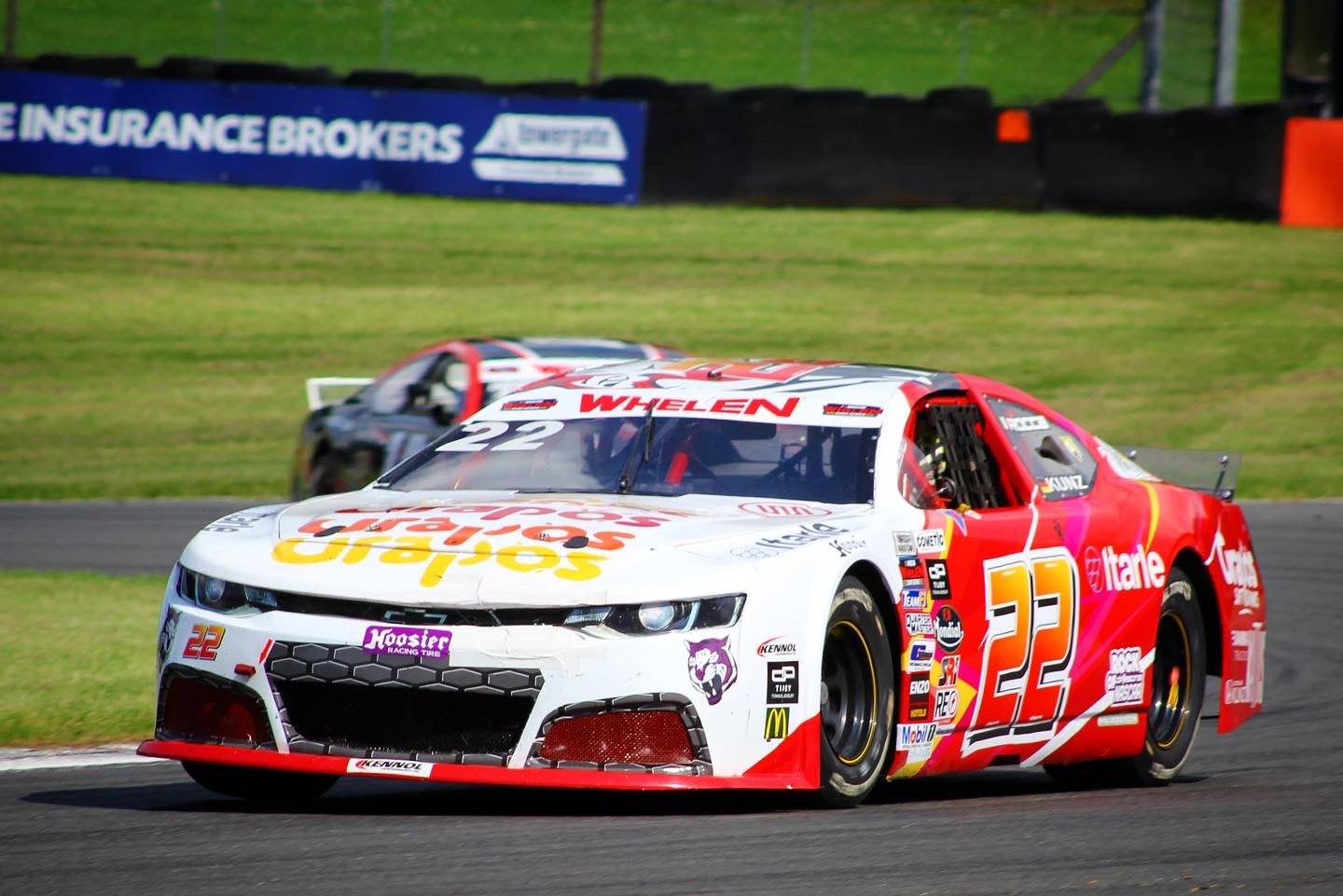 Brands Hatch - The first EuroNASCAR action at Brands Hatch...