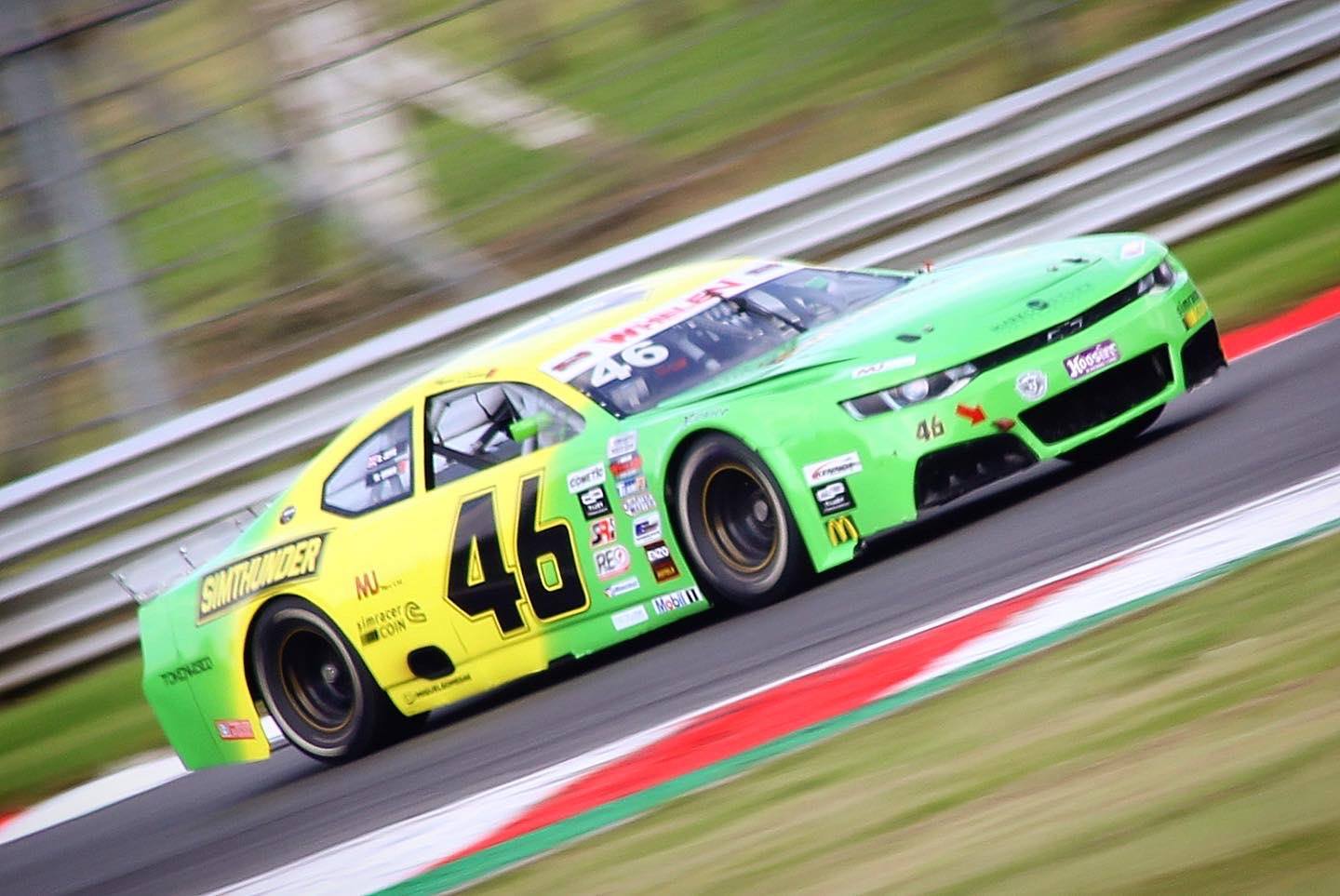Brands Hatch - The first EuroNASCAR action at Brands Hatch...