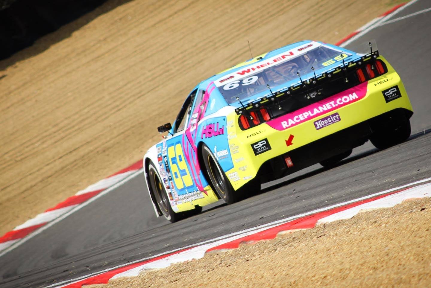 Brands Hatch - The first EuroNASCAR action at Brands Hatch...