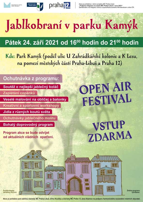Jablkobraní v parku Kamýk a... - Městská část Praha-Libuš | Facebook