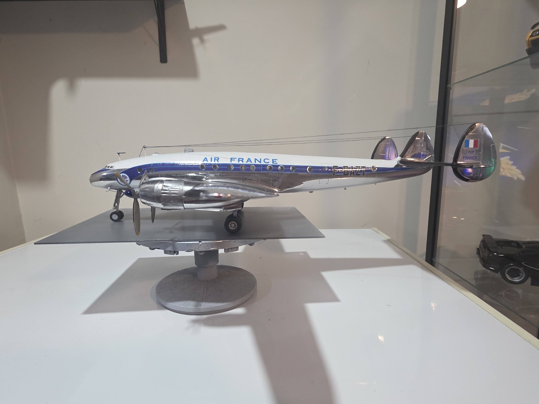Lockheed Constellation L-749A model in Air France colors