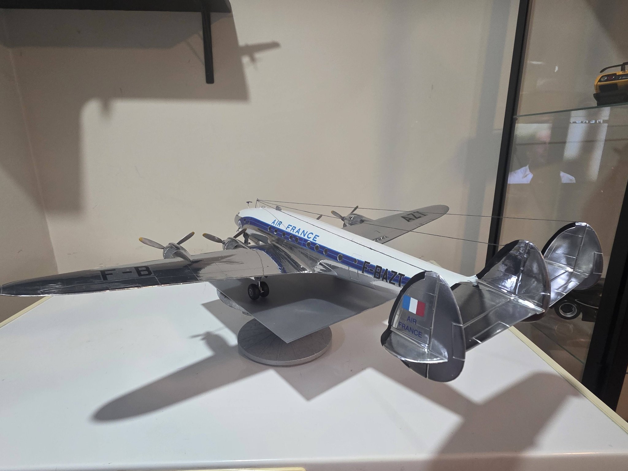 Lockheed Constellation L-749A model in Air France colors