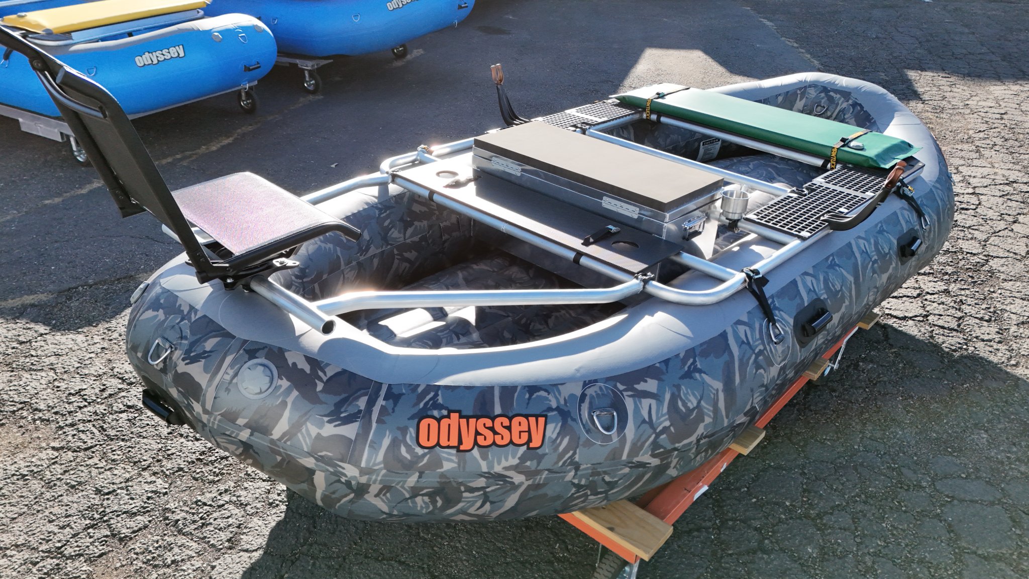 14ft Camo Odyssey Raft and Frame - Kayaks - Bonner, Montana | Facebook ...