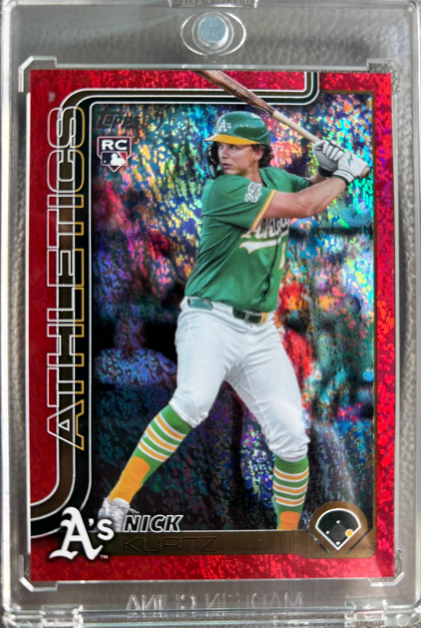 Nick Kurtz red RC replacement cards from Topps