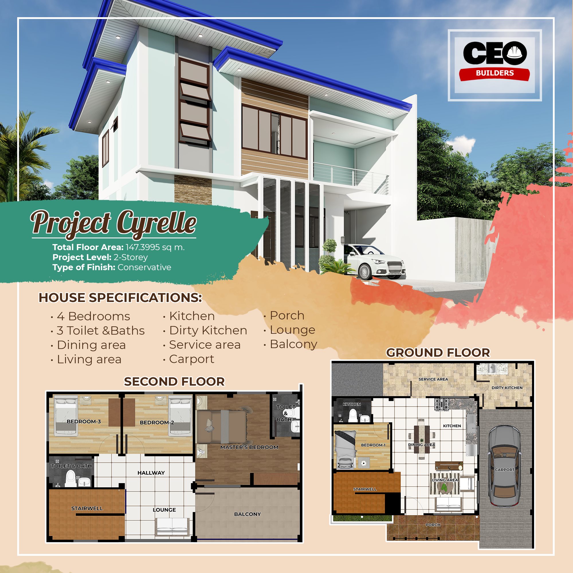 Check out the floor plan of... - CEO Builders Inc. - BOHOL