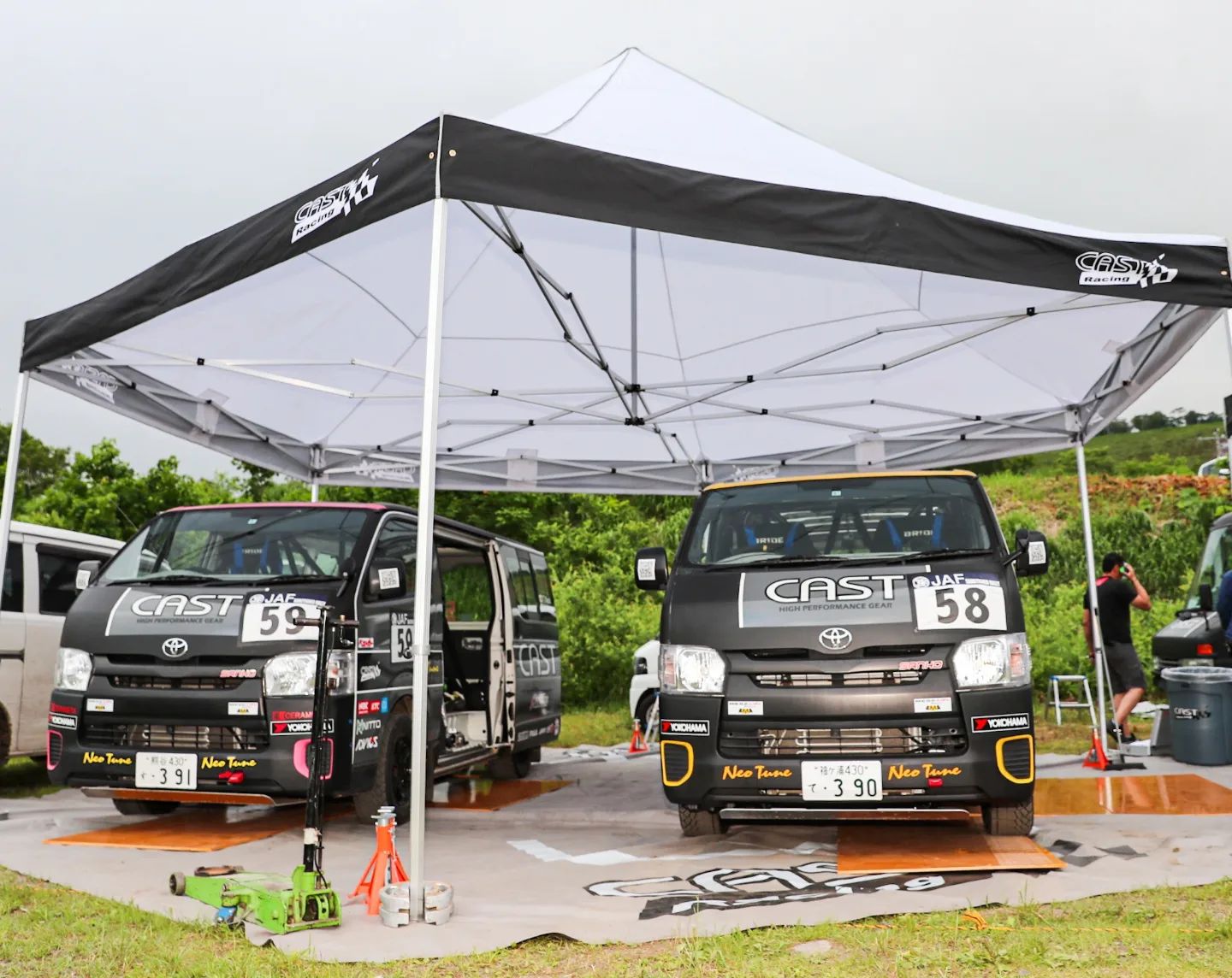 CAST By MT+ - 2022 ARKラリー・カムイ CAST Racing #HIACE #ハイエース...