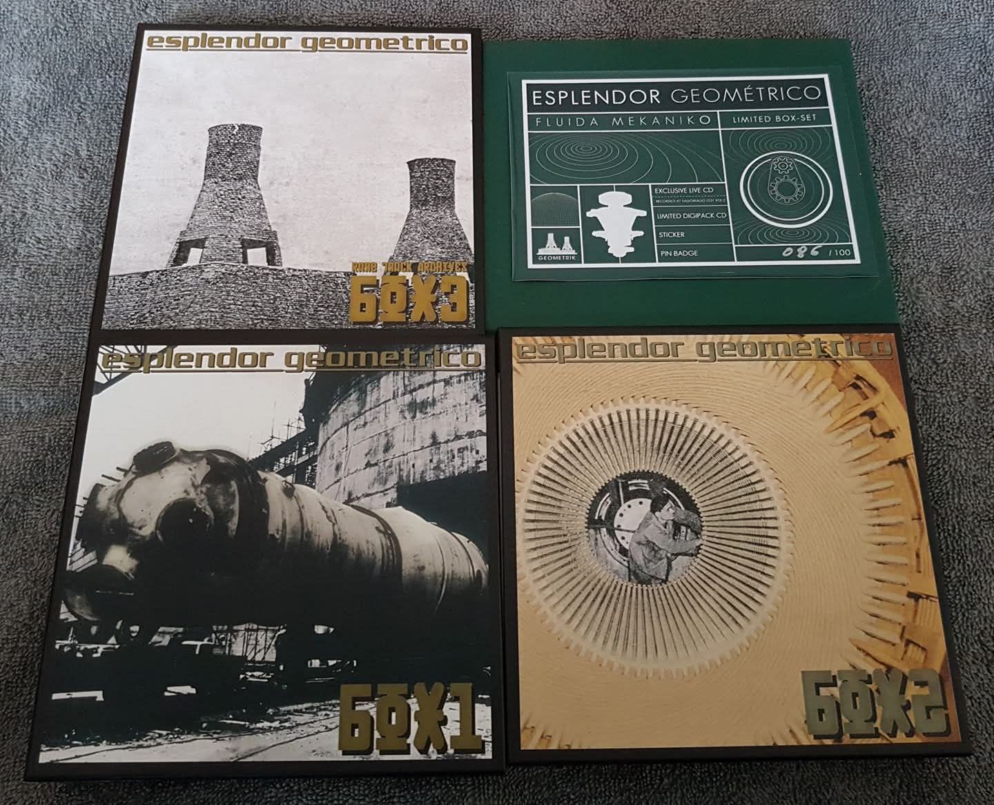 ESPLENDOR GEOMETRICO / 1980 - 1982 2CD 【公式通販】