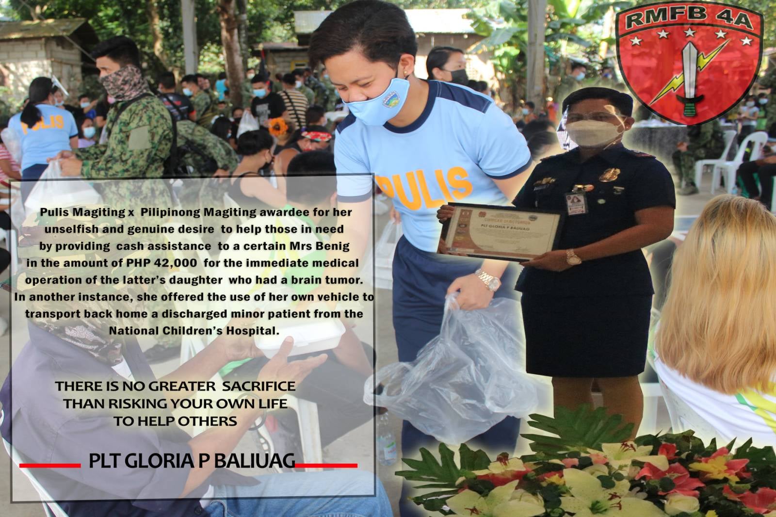 07092021 LOOK: Pulis Magiting... - Police Regional Office 4A | Facebook