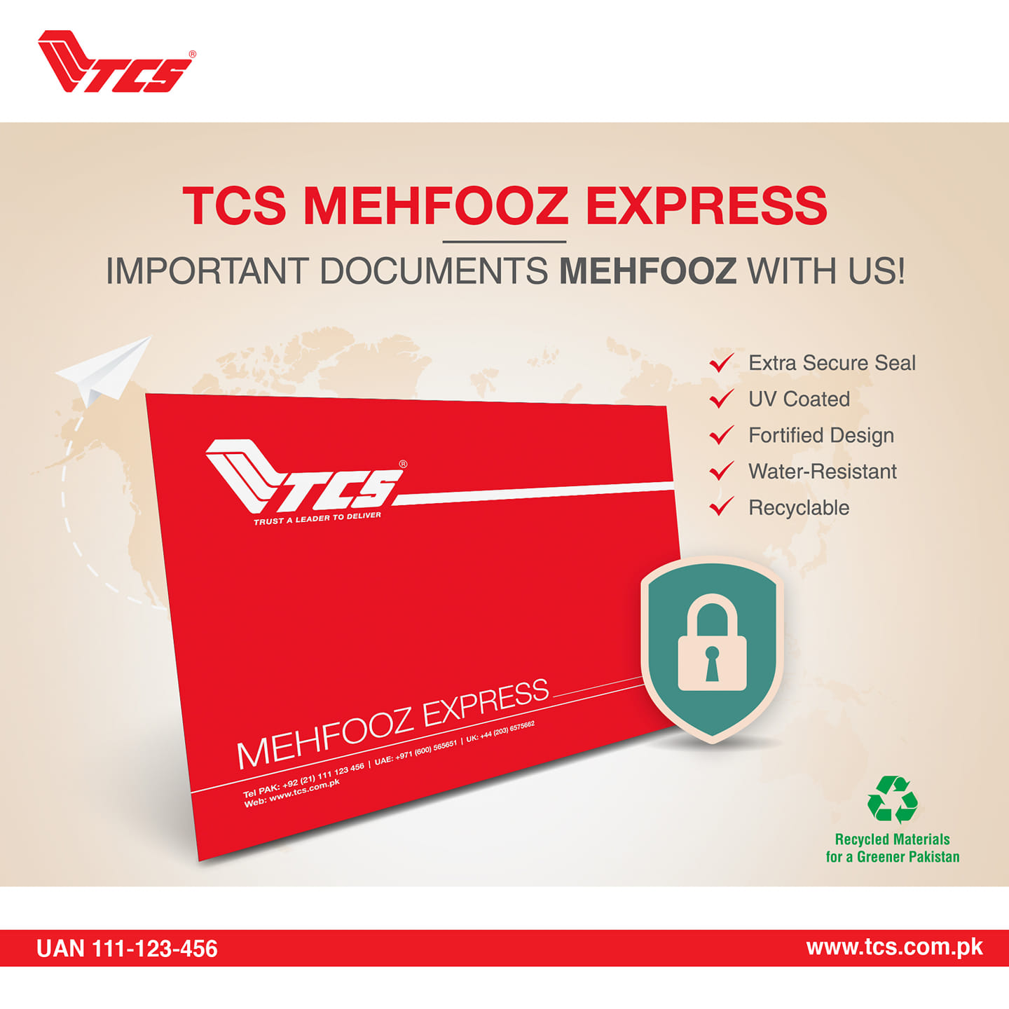 TCS - Introducing TCS Mehfooz Express! We are pleased to... | Facebook