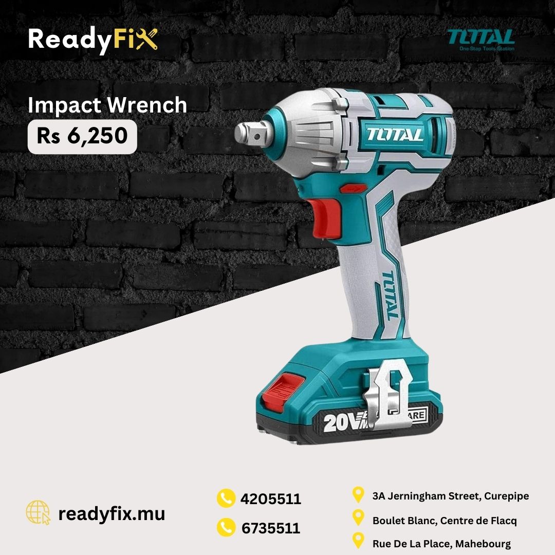 ReadyFix - Total's impact wrench: your go-to tool for... | Facebook