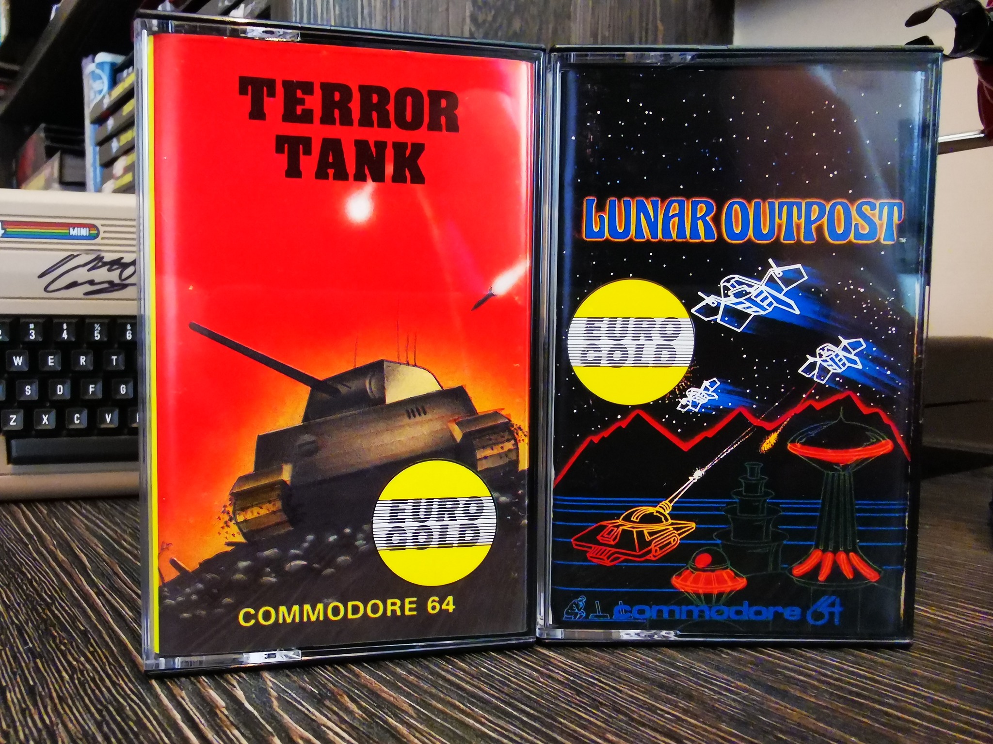 Commodore 64 game collection photos