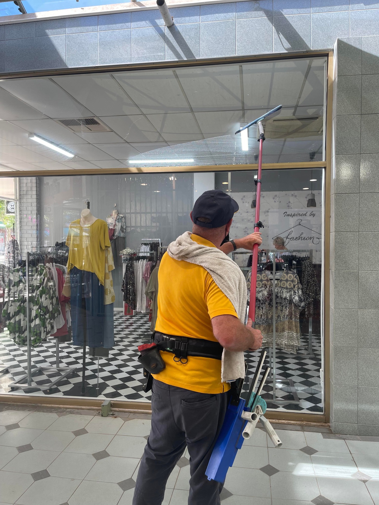 The Window MAN - It is a good day to wear yellow - even...
