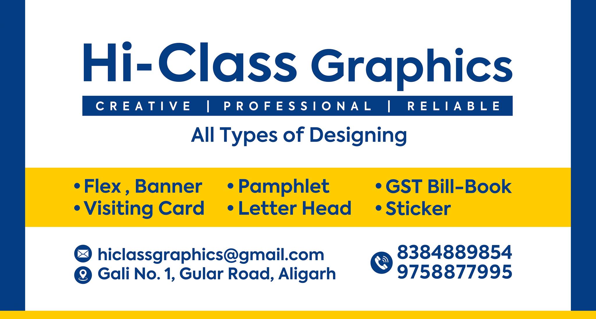Hi-Class Graphics | Aligarh