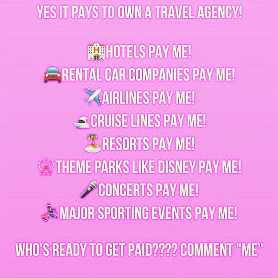 Travelbycoretha - I help others become Agency Owners. Ask me how. Get ...