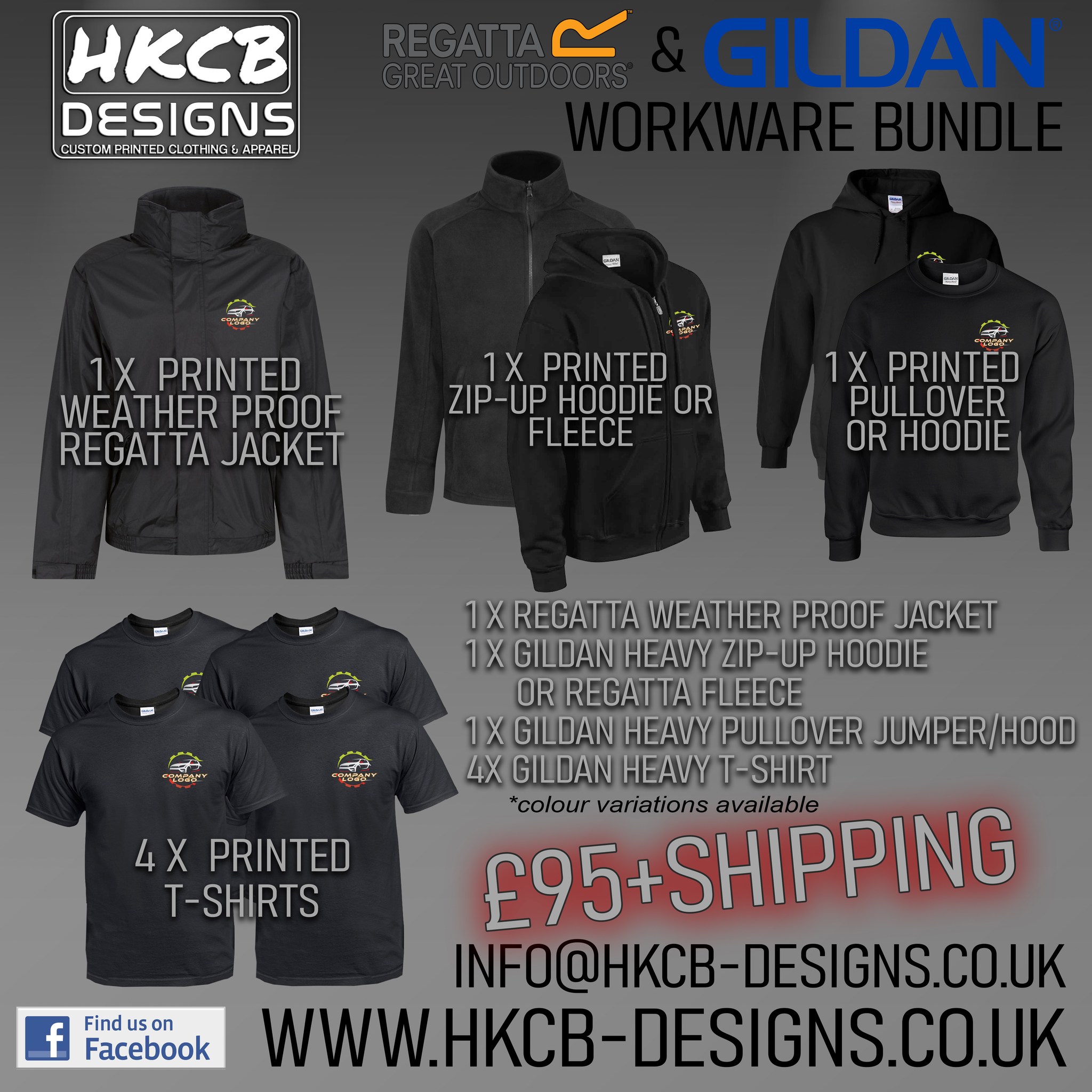HKCB - 7 item custom workwear bundle available... 4