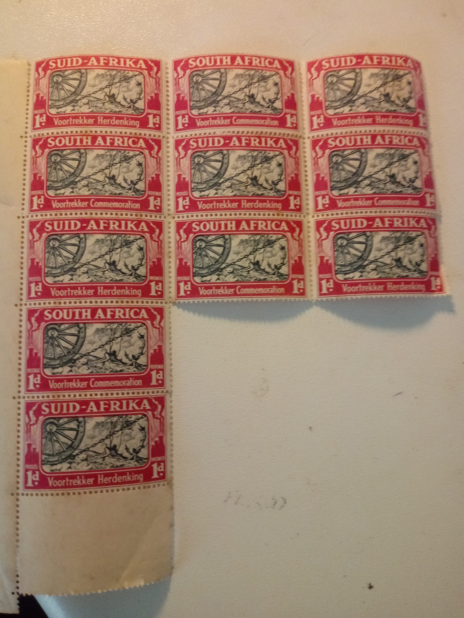 South Africa 1933-1948 hyphenated pictorials stamps for sale
