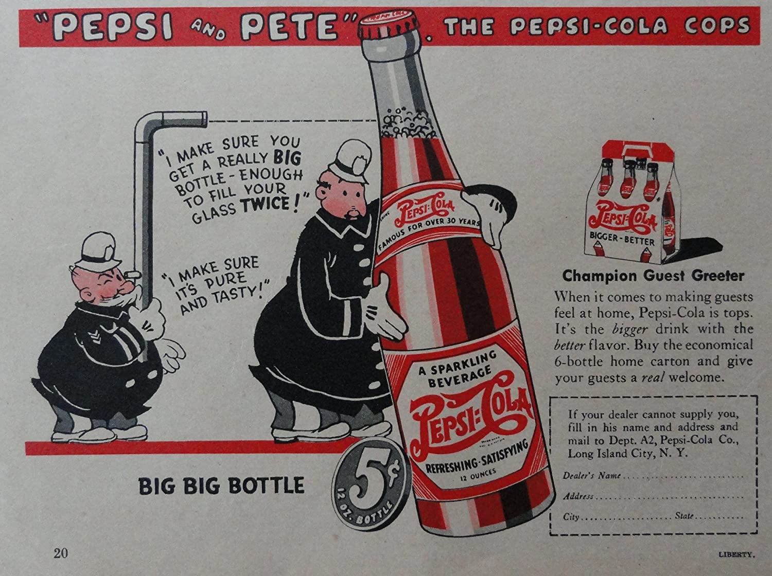 Pepsi and Pete